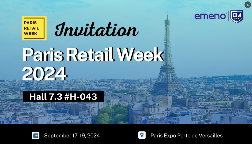 Będziemy uczestniczyć w wystawie Paris Retail Week 2024